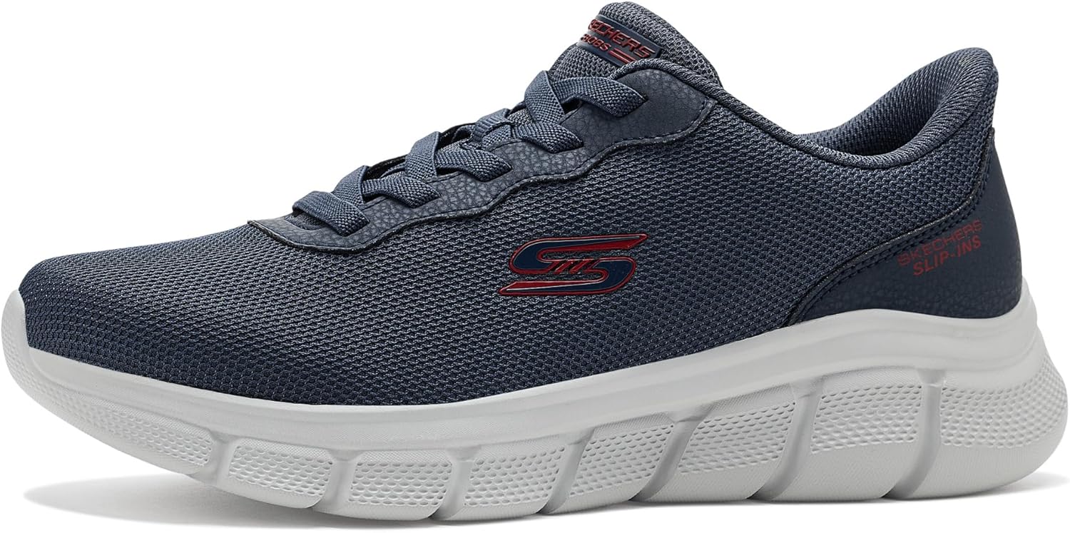 SKECHERS의 밥 Bobs B 플렉스 Glacial Edge 슬립 인스