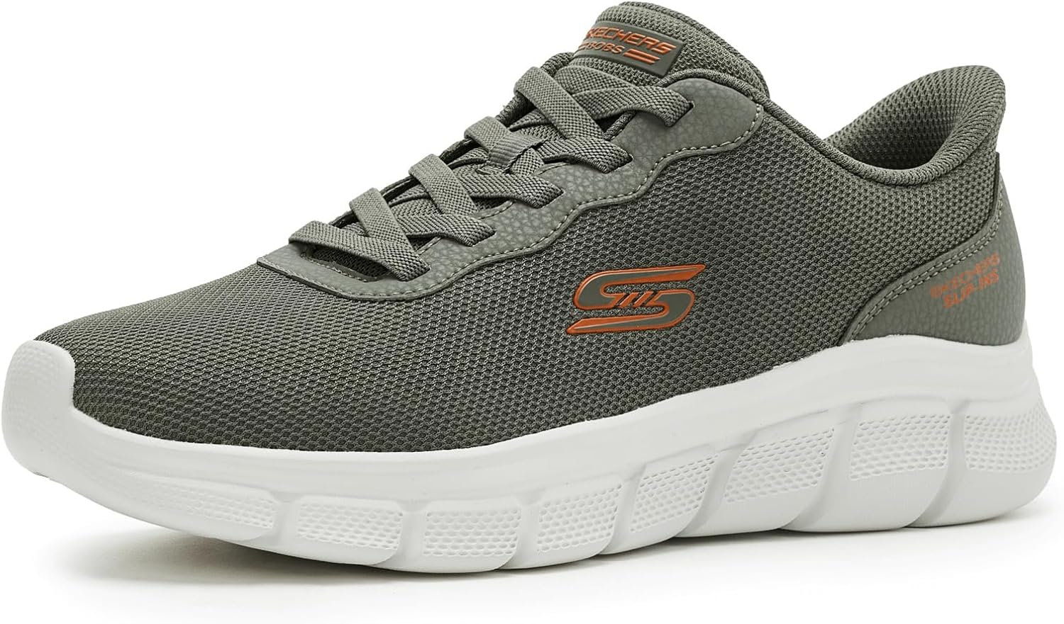 SKECHERS의 밥 Bobs B 플렉스 Glacial Edge 슬립 인스