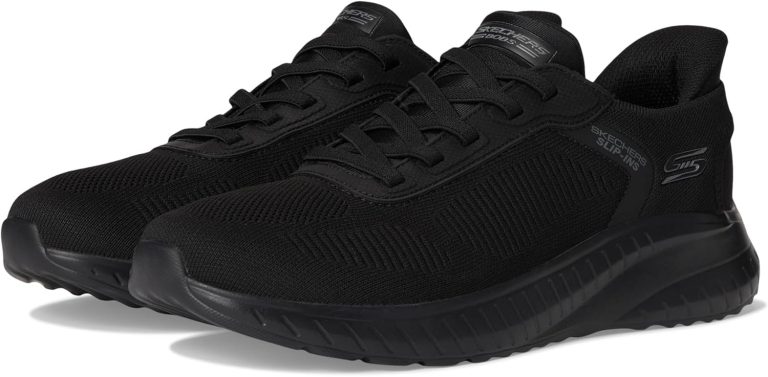 SKECHERS의 밥 Hands 프리 슬립 인스 Squad Chaos Solid Step
