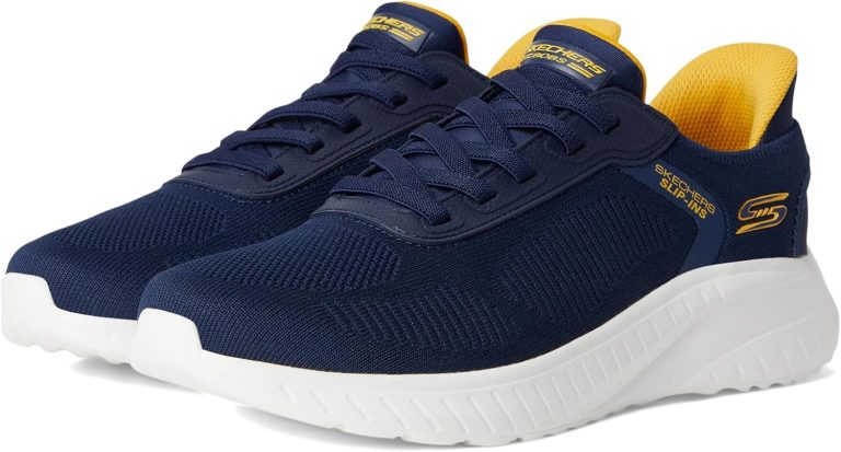 SKECHERS의 밥 Hands 프리 슬립 인스 Squad Chaos Solid Step