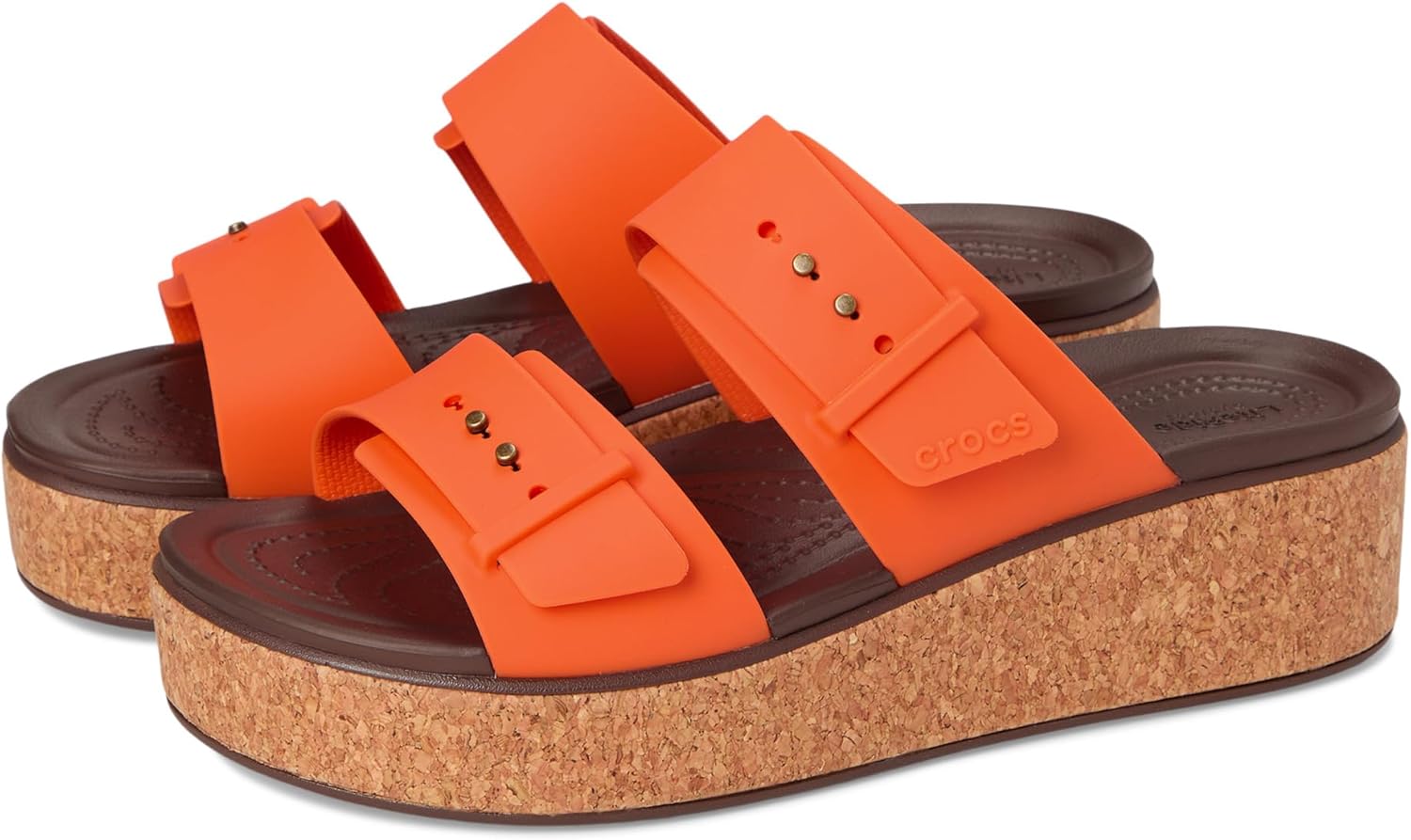 크록스 Brooklyn Cork Buckle 샌들
