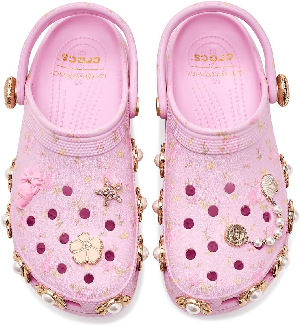 크록스 클래식 플랫폼 LoveShackFancy Clogs