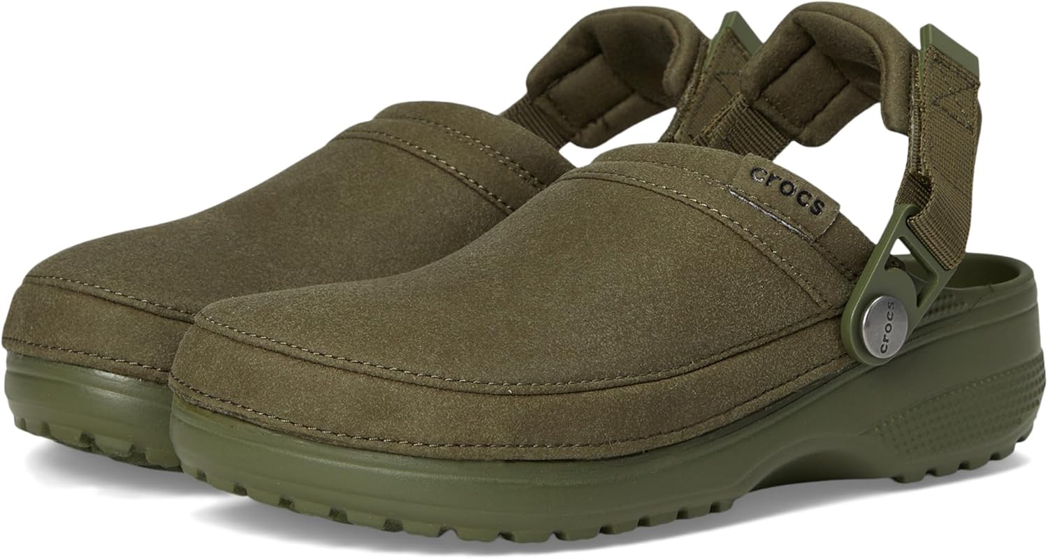 크록스 클래식 Crafted Vegan 스웨이드 Clogs