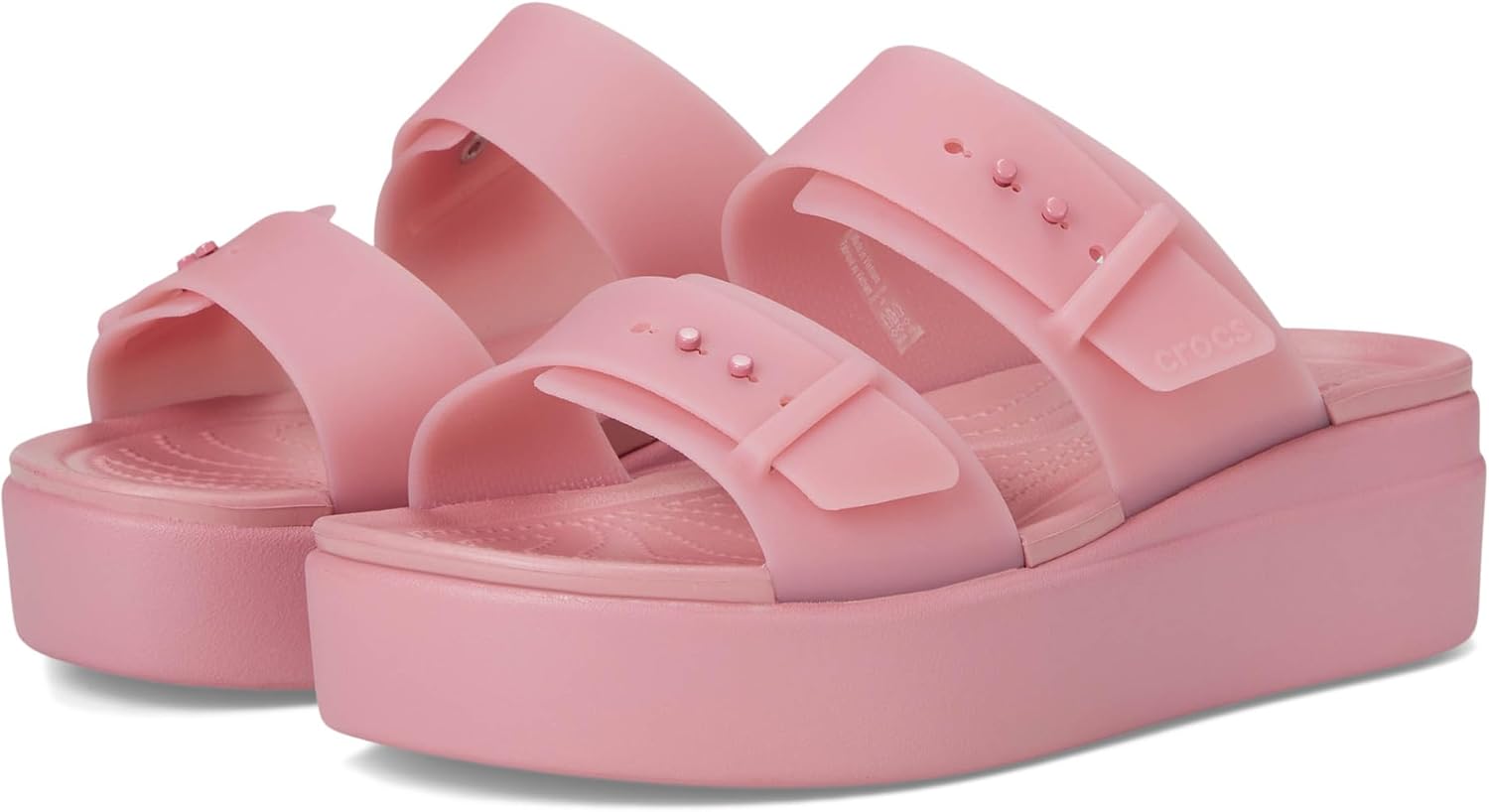 크록스 Brooklyn Buckle 로우 Wedge