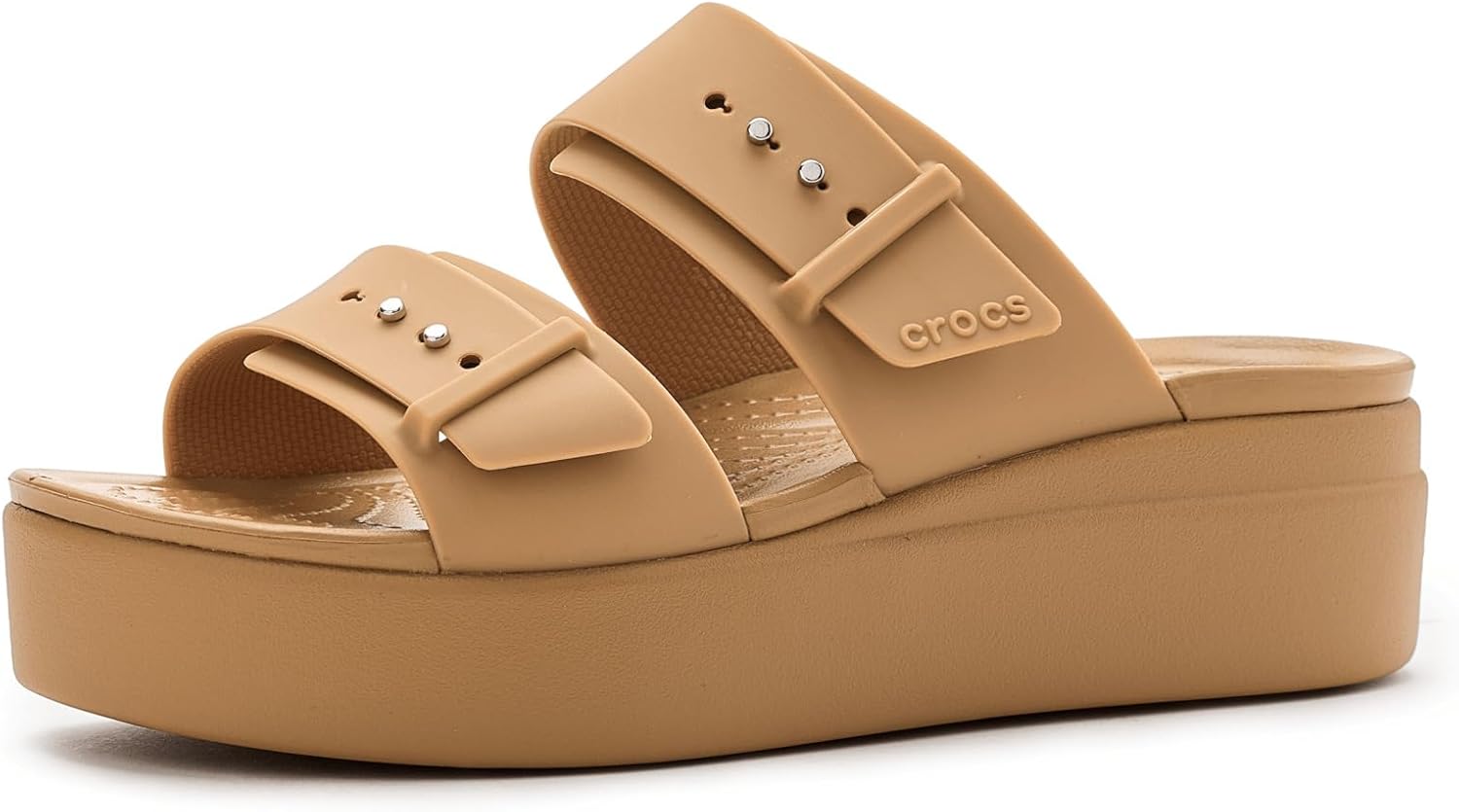 크록스 Brooklyn Buckle 로우 Wedge