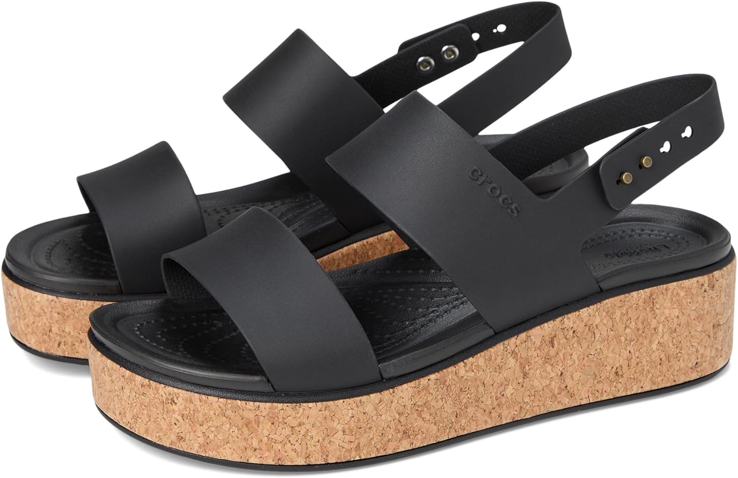 크록스 Brooklyn Cork 로우 Wedge