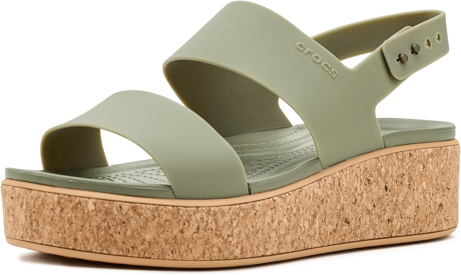 크록스 Brooklyn Cork 로우 Wedge