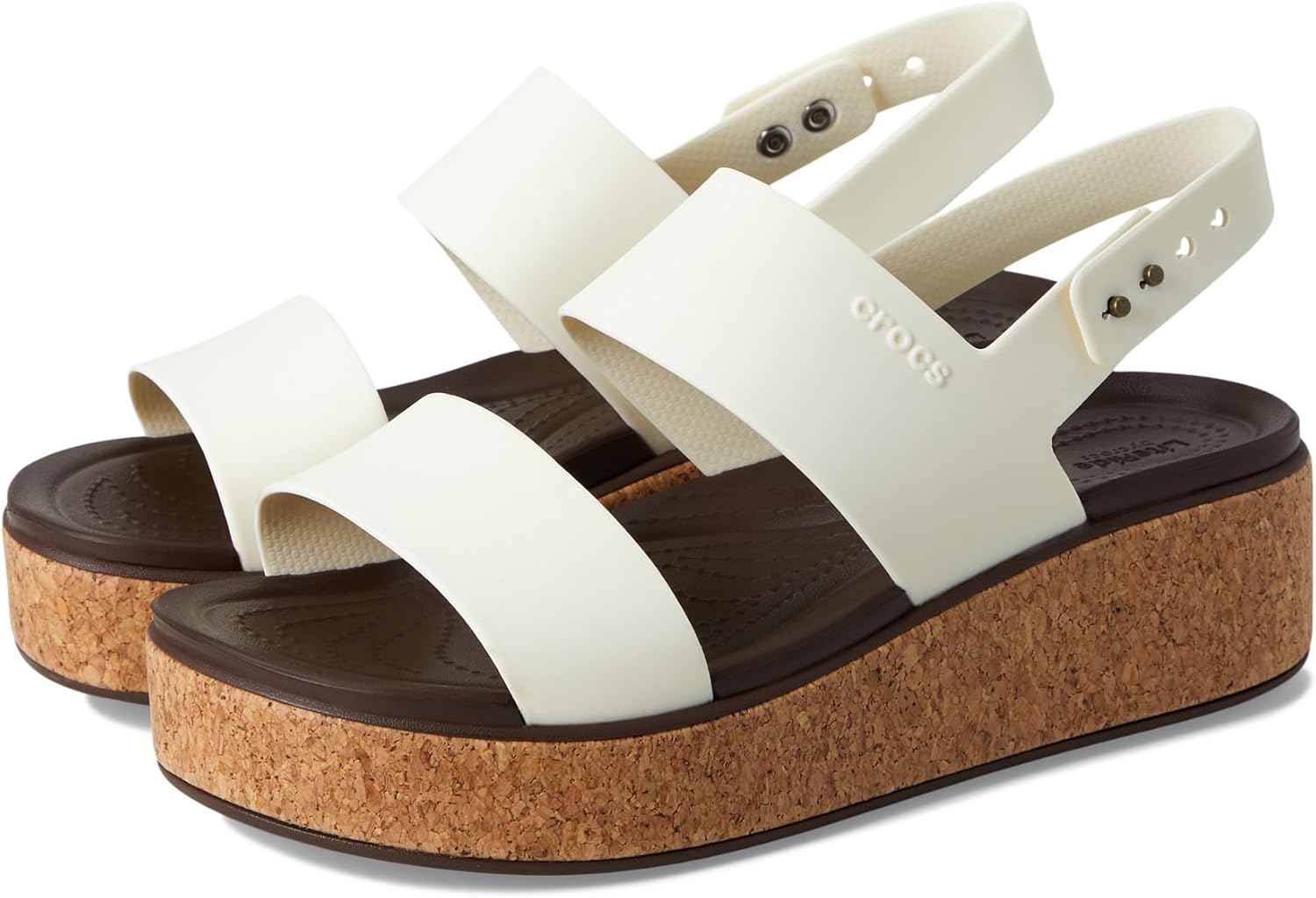 크록스 Brooklyn Cork 로우 Wedge