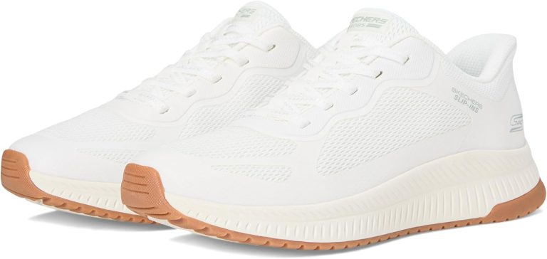 SKECHERS의 밥 Hands 프리 슬립 인스 Bobs Squad 4 Staple Look