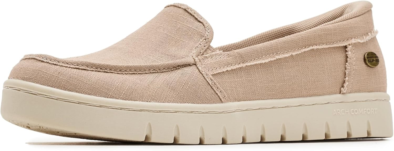 SKECHERS의 밥 Bobs 아치 Comfort Sunfest 슬립 인스