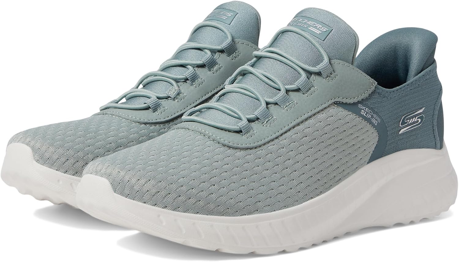 SKECHERS의 밥 Bobs Squad Chaos In Color Hands 프리 슬립 인스