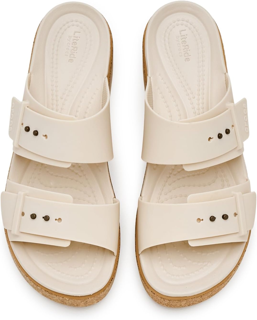 크록스 Brooklyn Cork Buckle 샌들