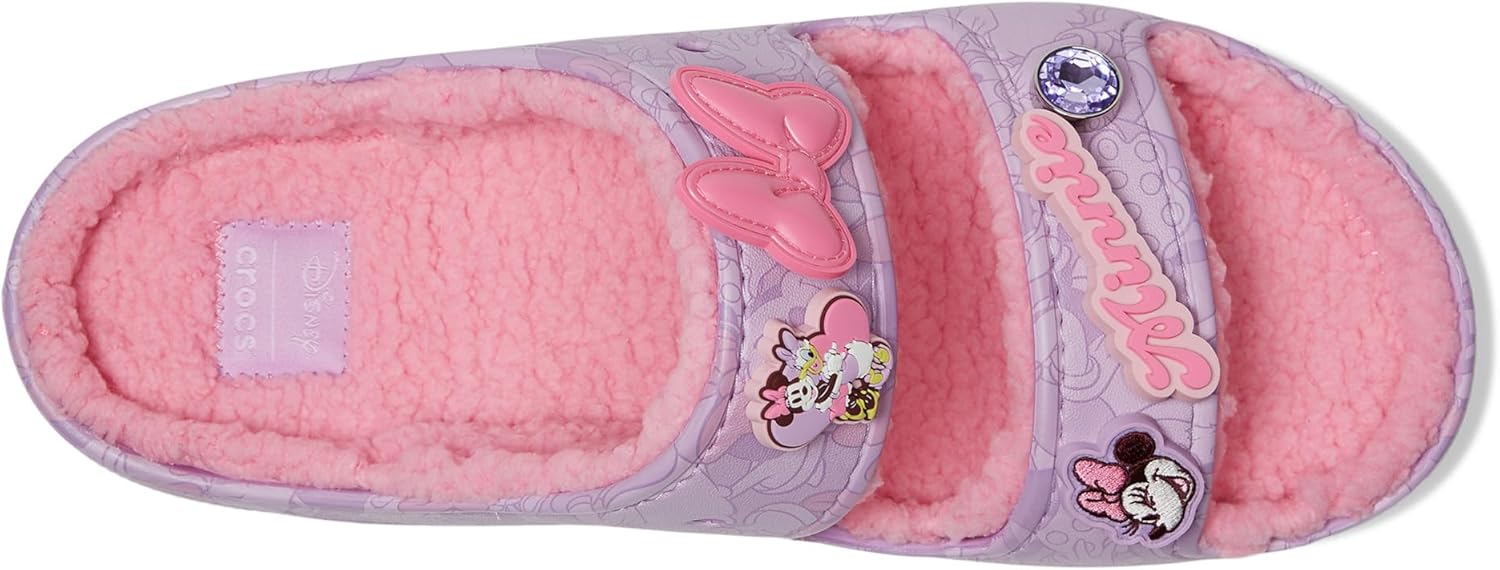 크록스 Disney Minnie Mouse 앤 Daisy Cozzzy 샌들