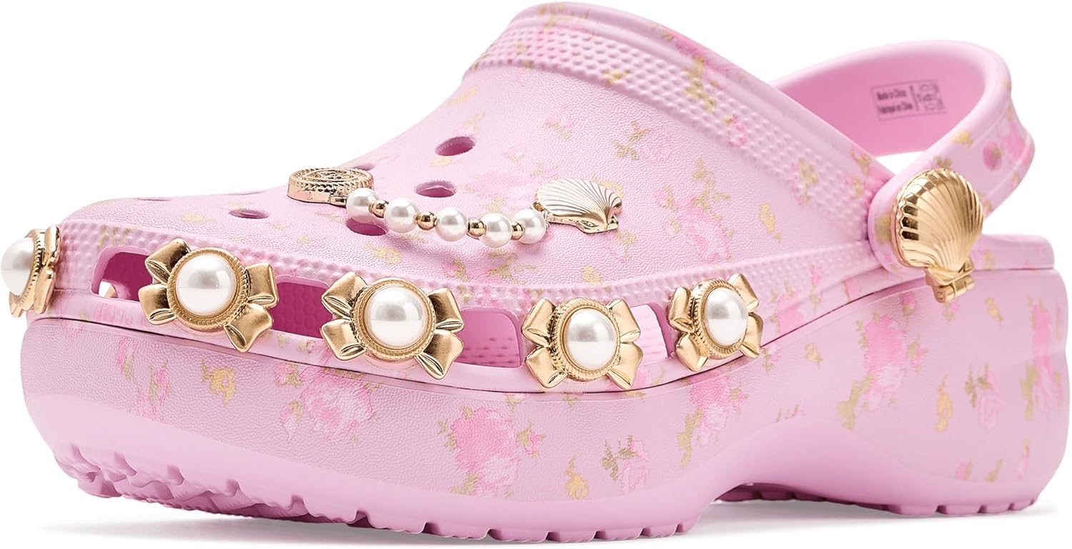 크록스 클래식 플랫폼 LoveShackFancy Clogs