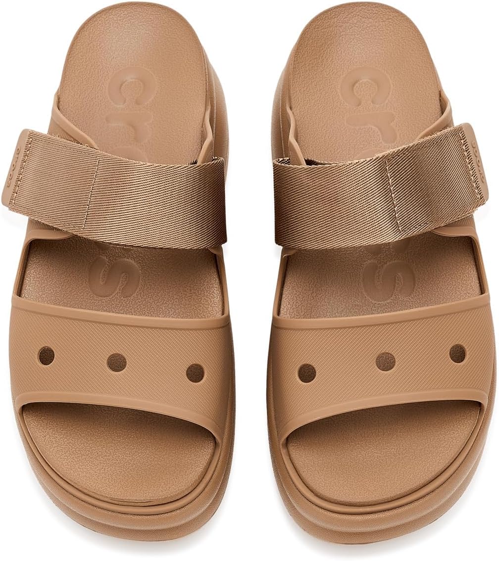 크록스 Soho Two Strap 샌들 플랫폼 샌들