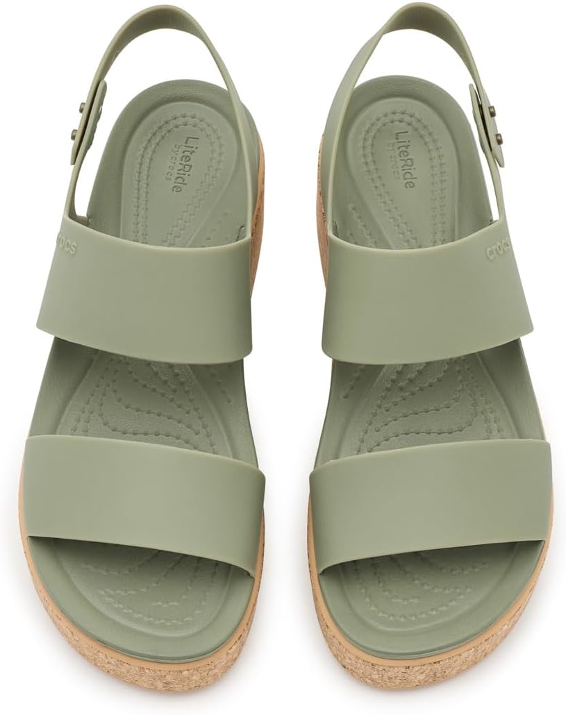 크록스 Brooklyn Cork 로우 Wedge