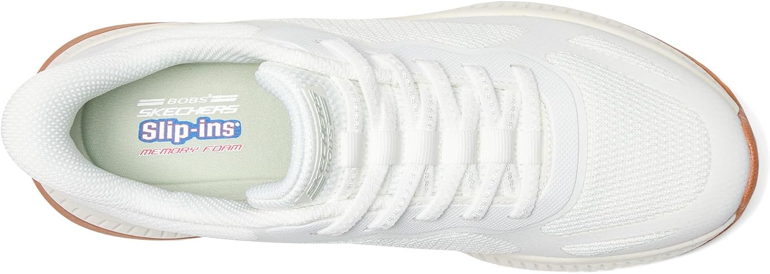 SKECHERS의 밥 Hands 프리 슬립 인스 Bobs Squad 4 Staple Look
