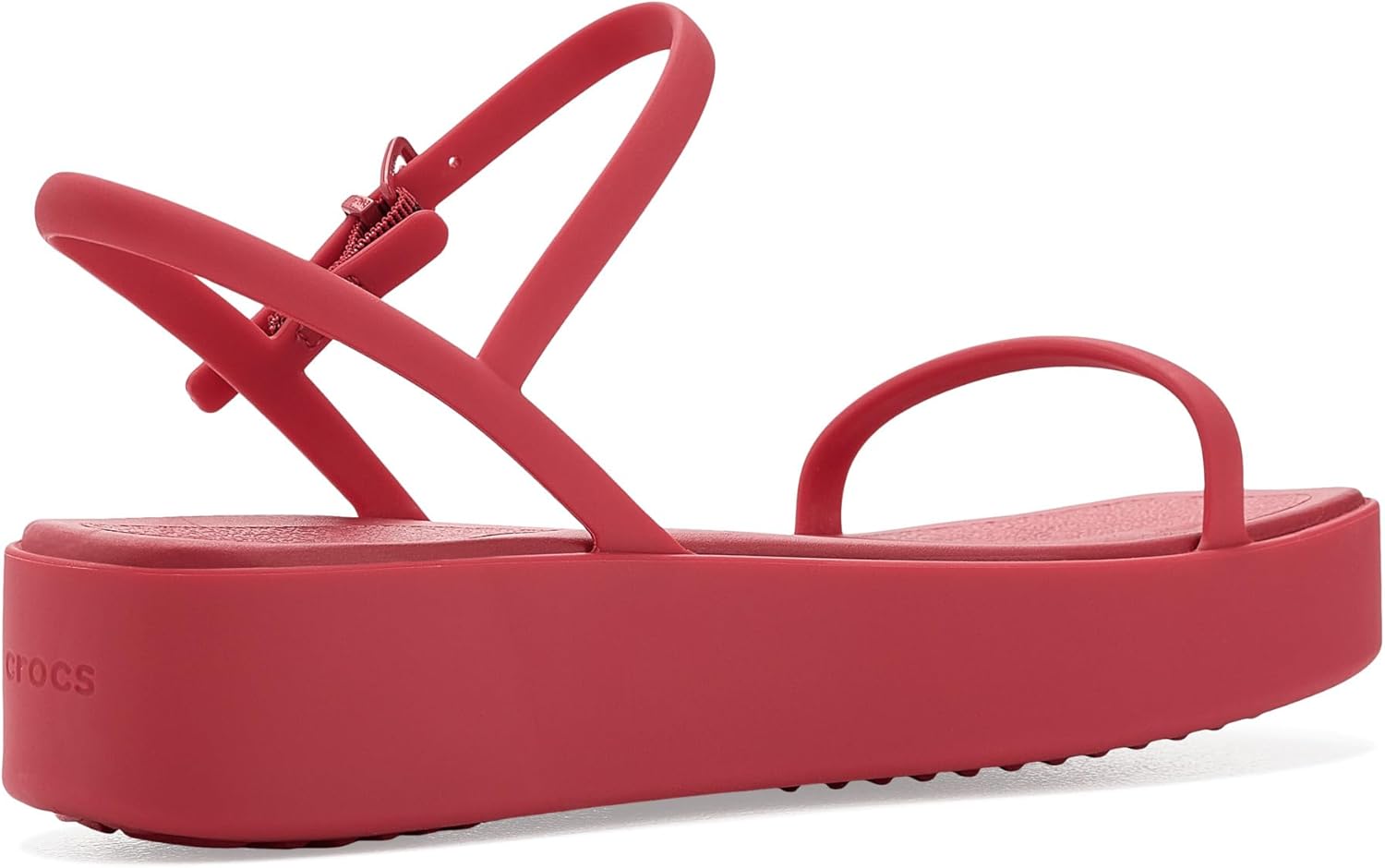 크록스 Miami Y strap 플랫폼 샌들