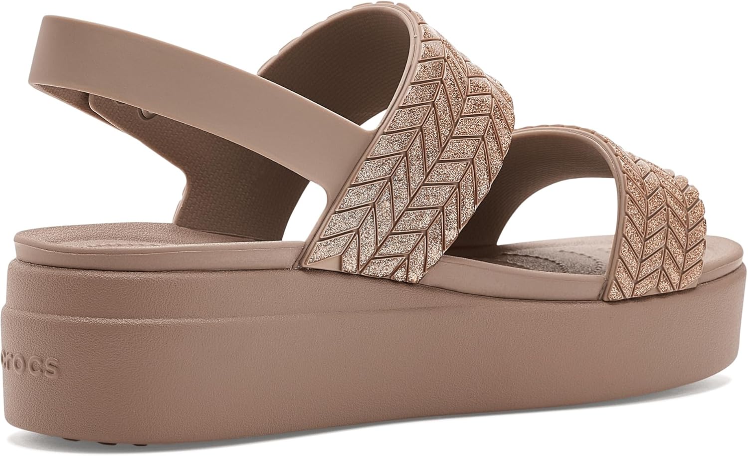 크록스 Brooklyn 로우 Wedges 플랫폼 샌들