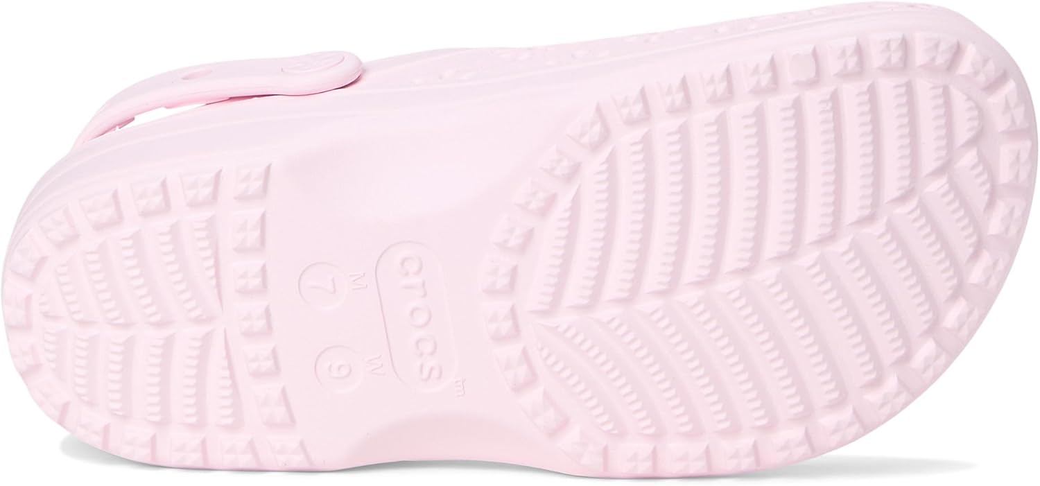 크록스 클래식 Clogs with Floral Cut Out Design
