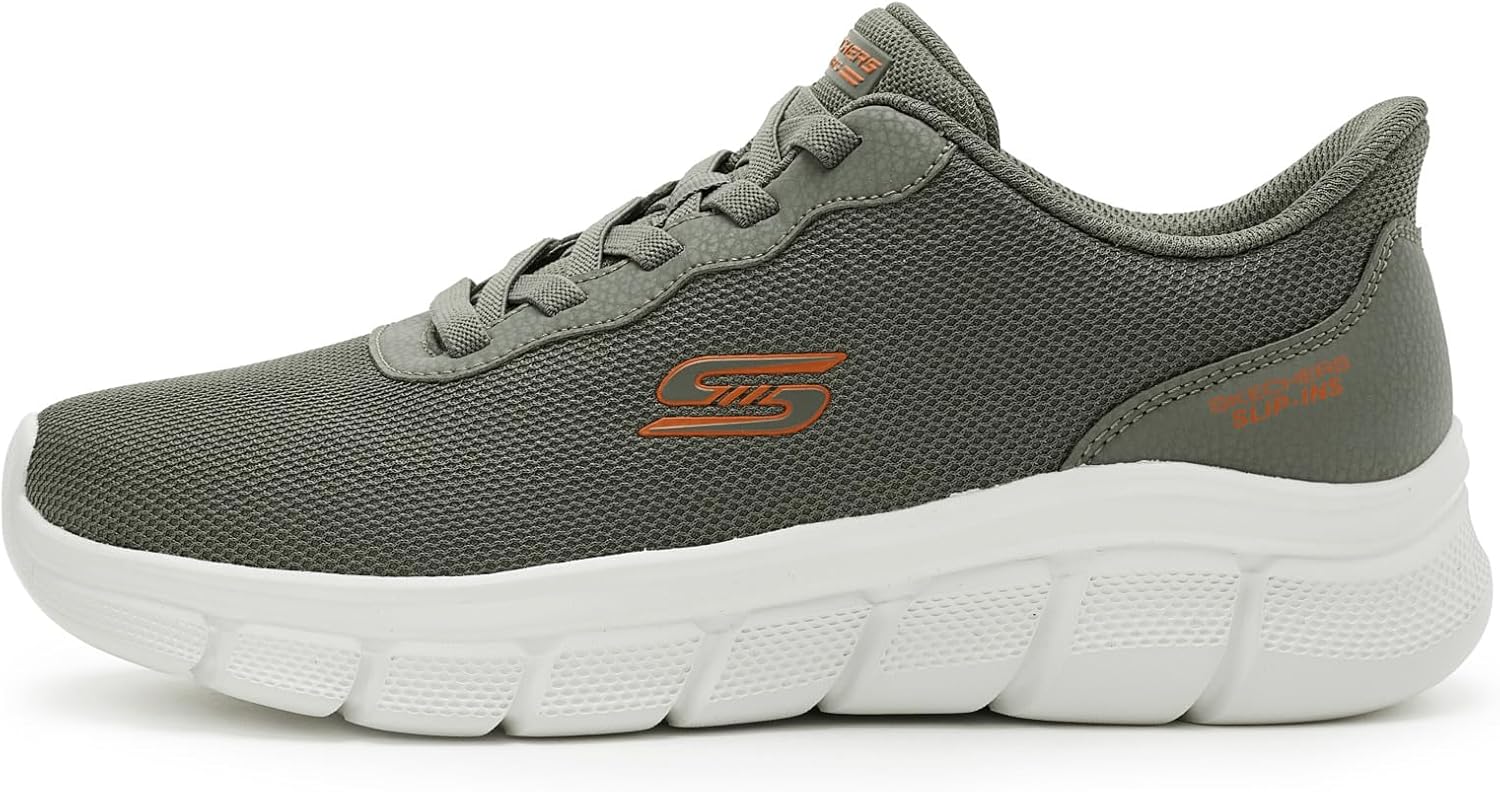 SKECHERS의 밥 Bobs B 플렉스 Glacial Edge 슬립 인스