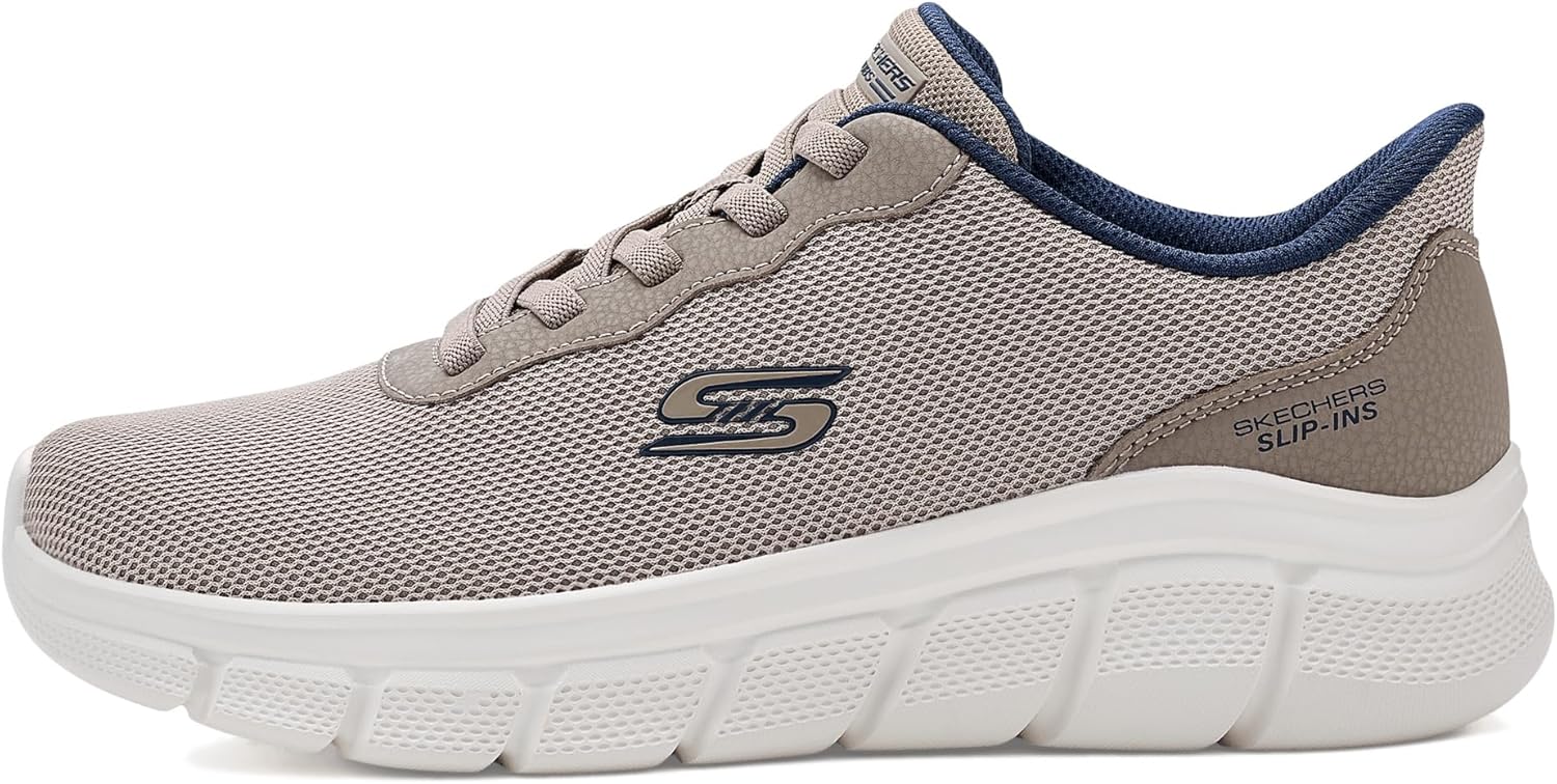 SKECHERS의 밥 Bobs B 플렉스 Glacial Edge 슬립 인스