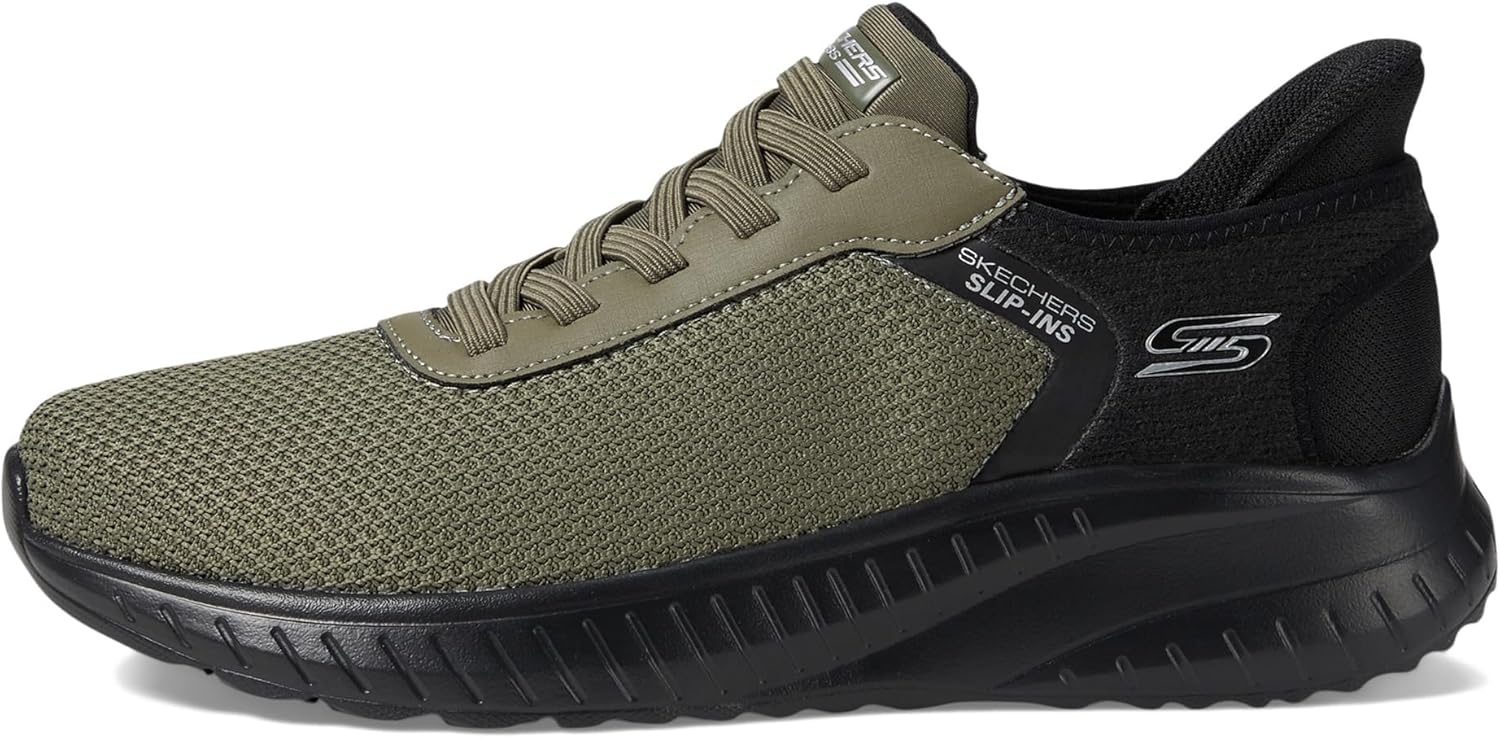 SKECHERS의 밥 Hands 프리 슬립 인스 Squad Chaos Balanced Edge