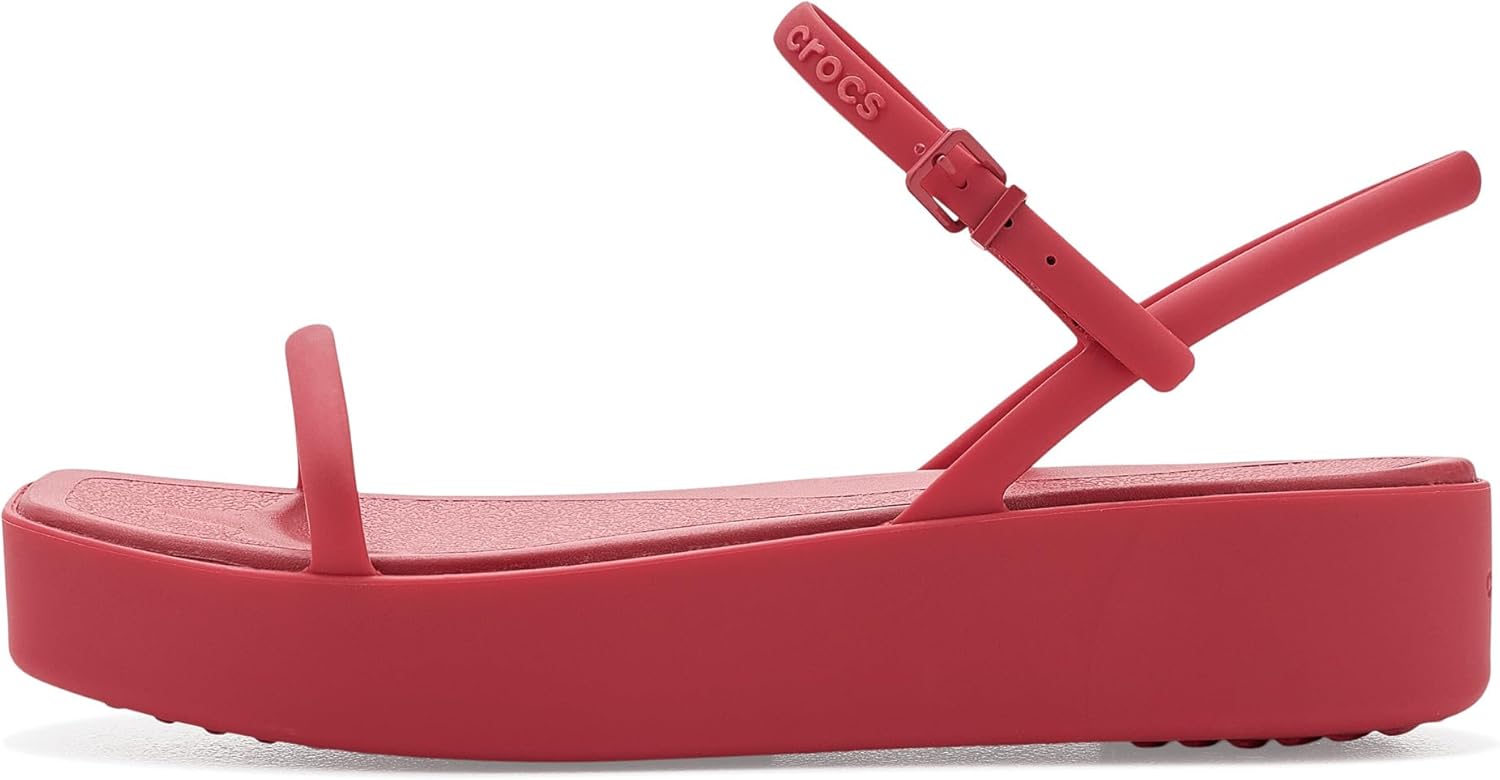 크록스 Miami Y strap 플랫폼 샌들