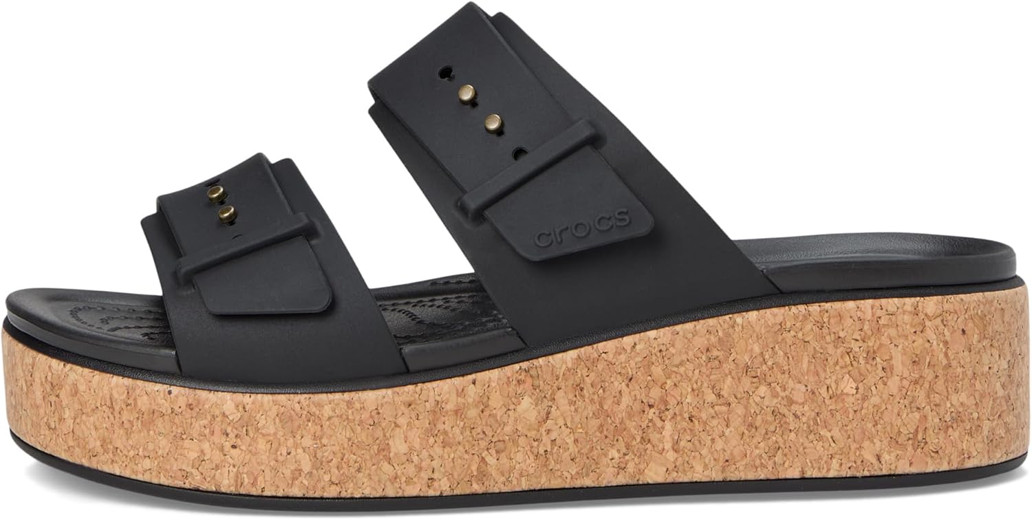 크록스 Brooklyn Cork Buckle 샌들
