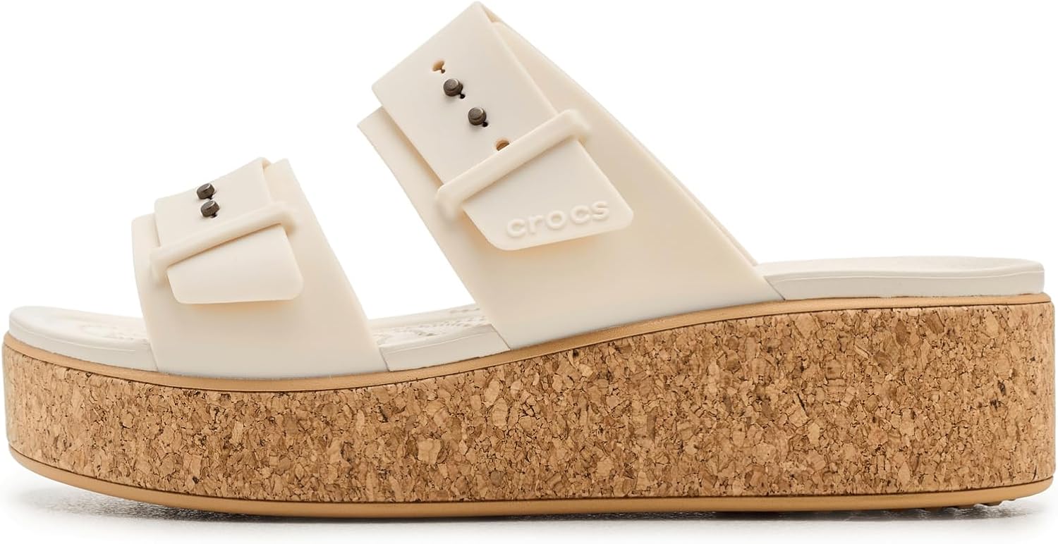 크록스 Brooklyn Cork Buckle 샌들