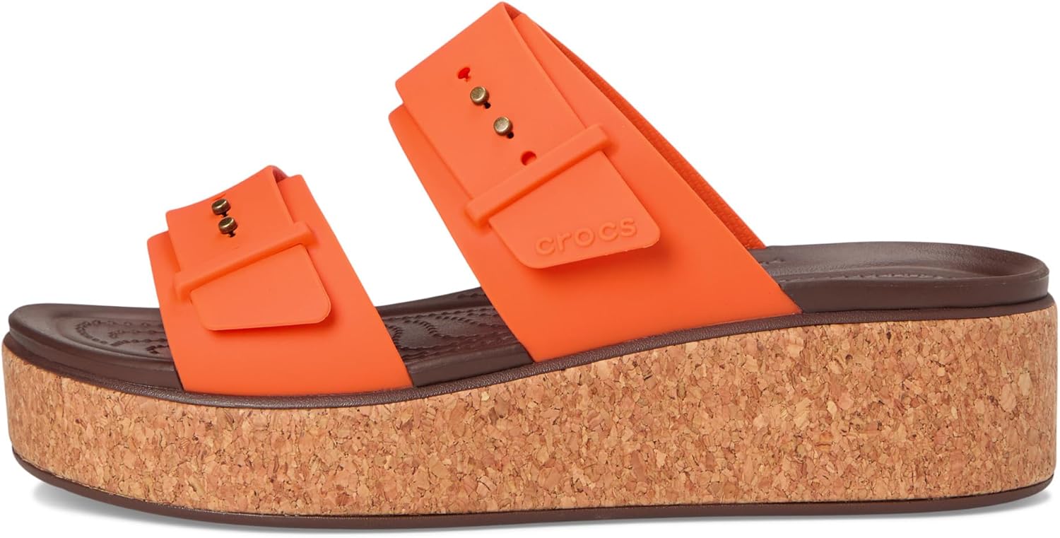 크록스 Brooklyn Cork Buckle 샌들