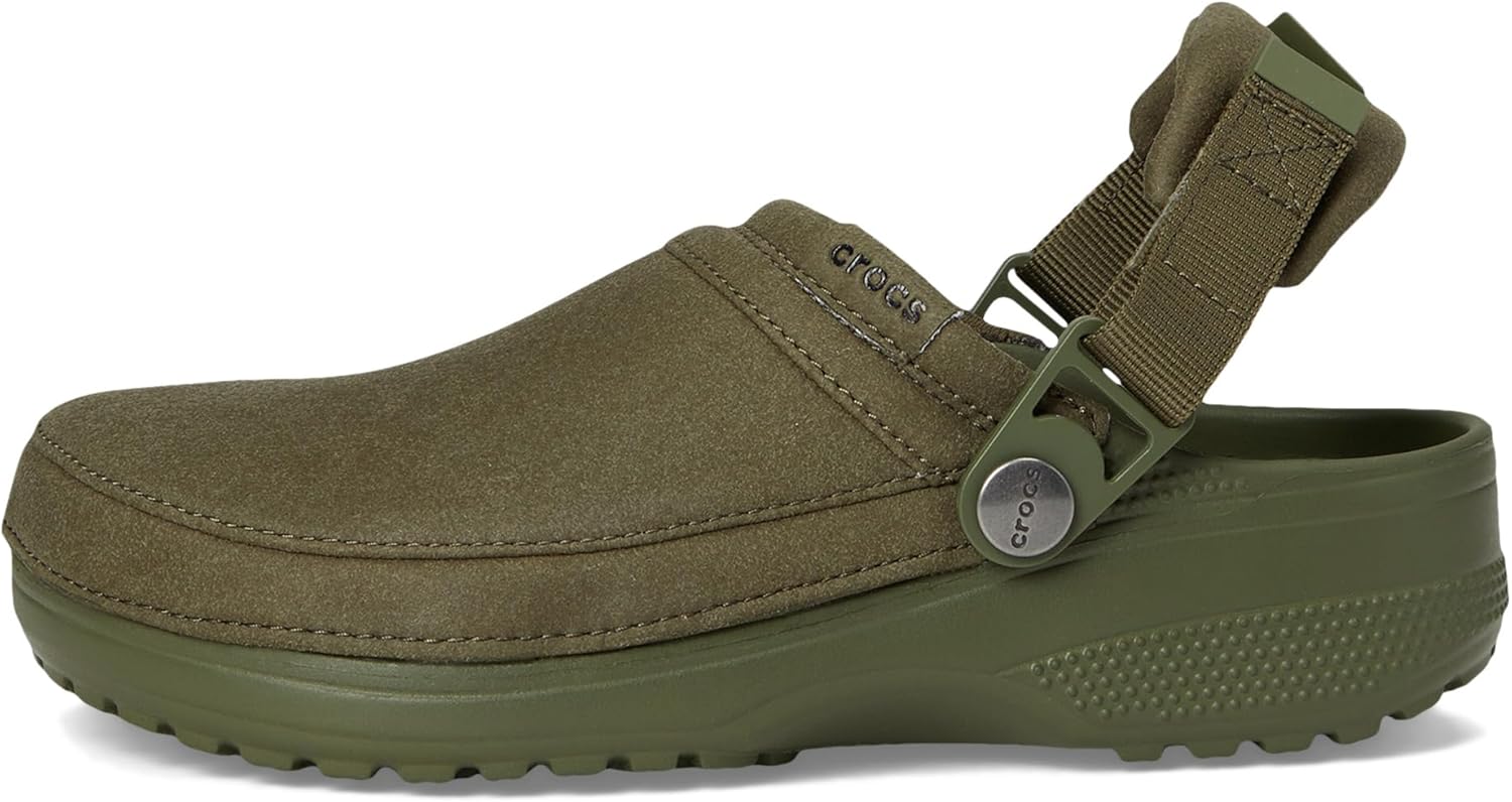 크록스 클래식 Crafted Vegan 스웨이드 Clogs