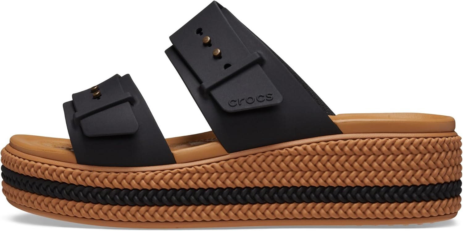 크록스 Brooklyn Buckle 로우 Wedge
