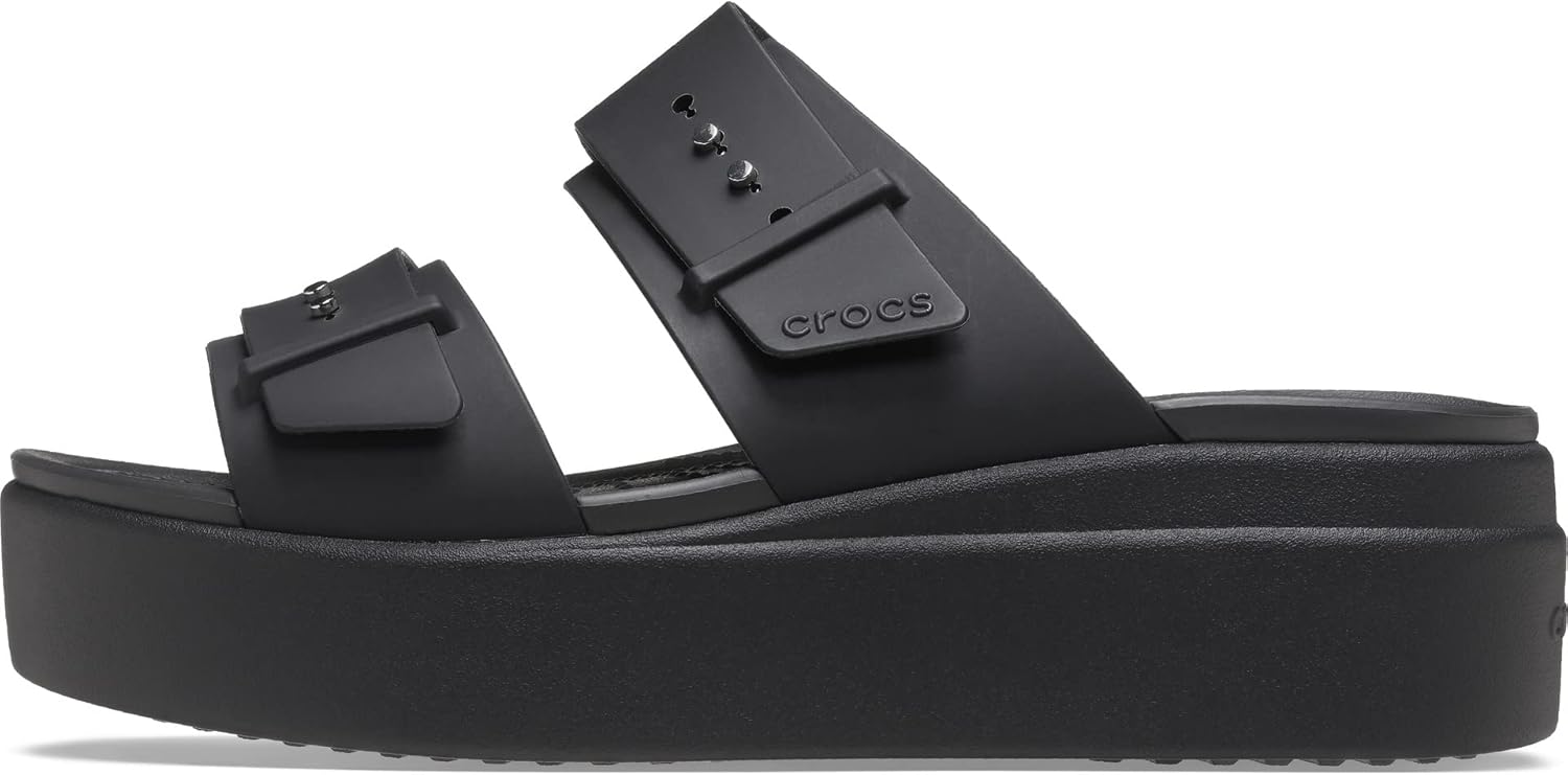 크록스 Brooklyn Buckle 로우 Wedge