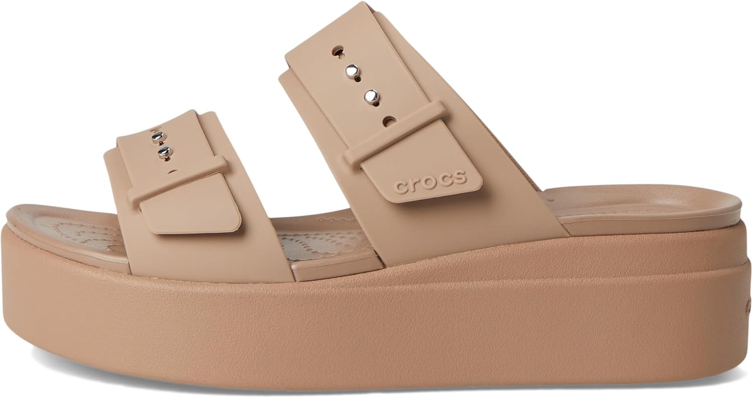 크록스 Brooklyn Buckle 로우 Wedge