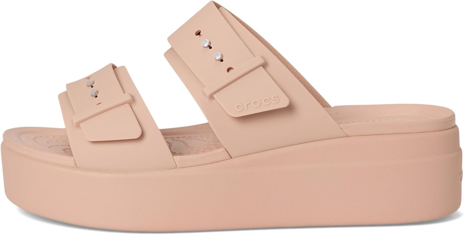 크록스 Brooklyn Buckle 로우 Wedge