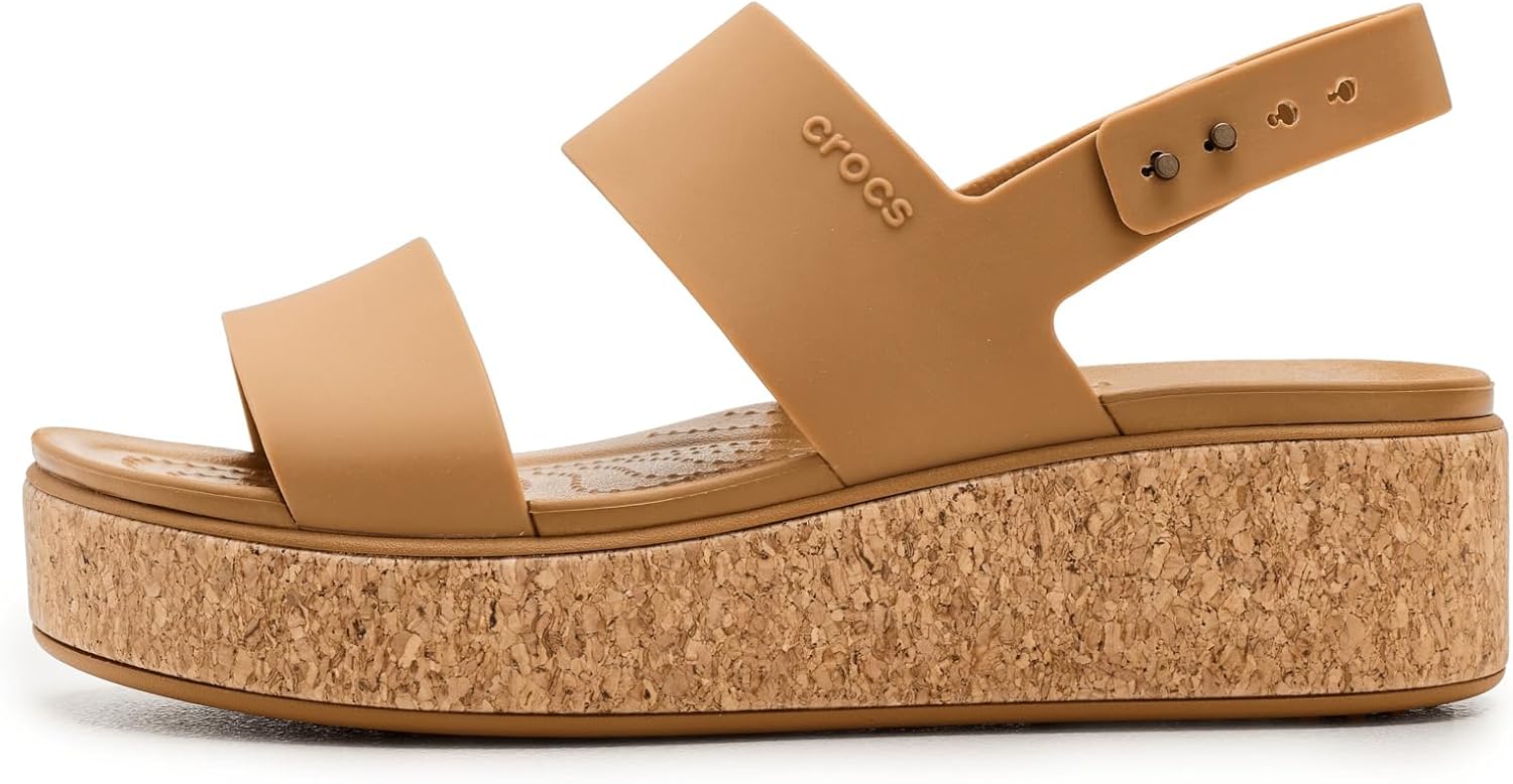 크록스 Brooklyn Cork 로우 Wedge