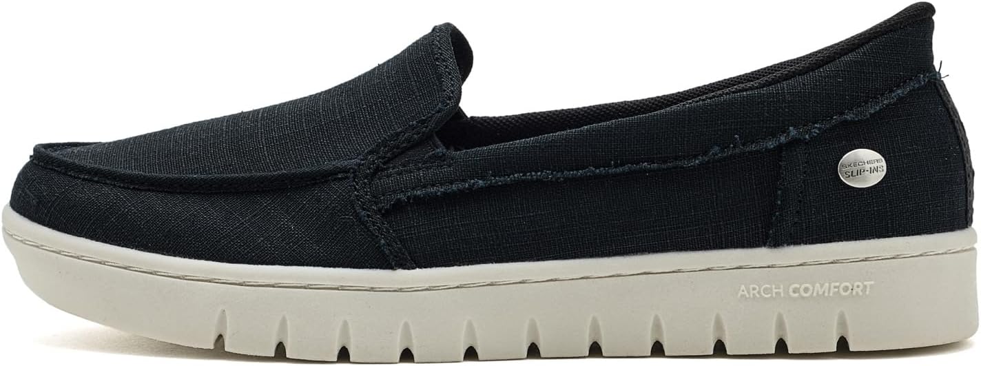 SKECHERS의 밥 Bobs 아치 Comfort Sunfest 슬립 인스