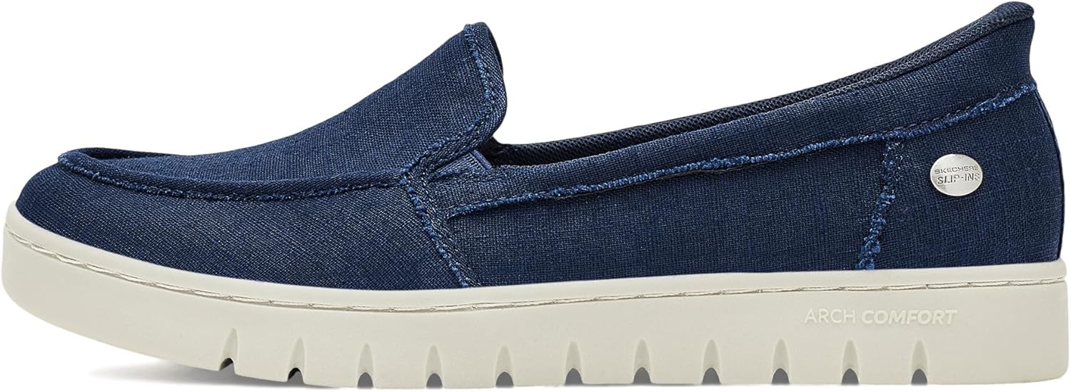 SKECHERS의 밥 Bobs 아치 Comfort Sunfest 슬립 인스