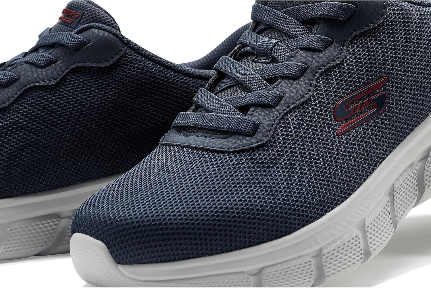 SKECHERS의 밥 Bobs B 플렉스 Glacial Edge 슬립 인스