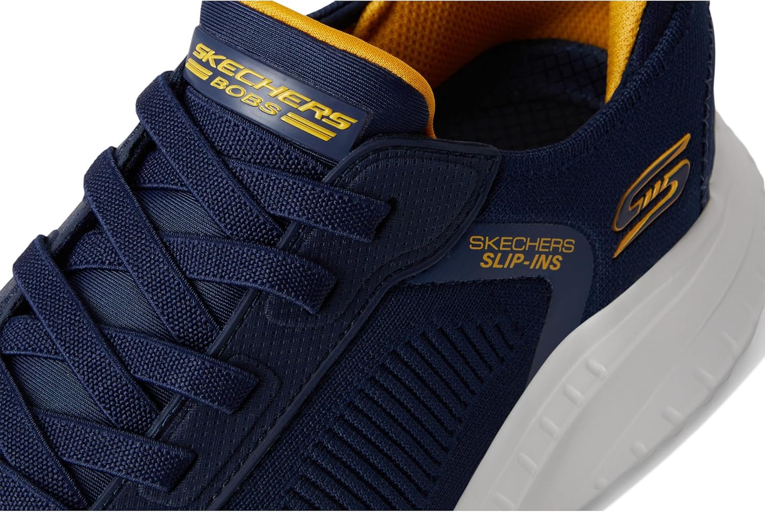 SKECHERS의 밥 Hands 프리 슬립 인스 Squad Chaos Solid Step
