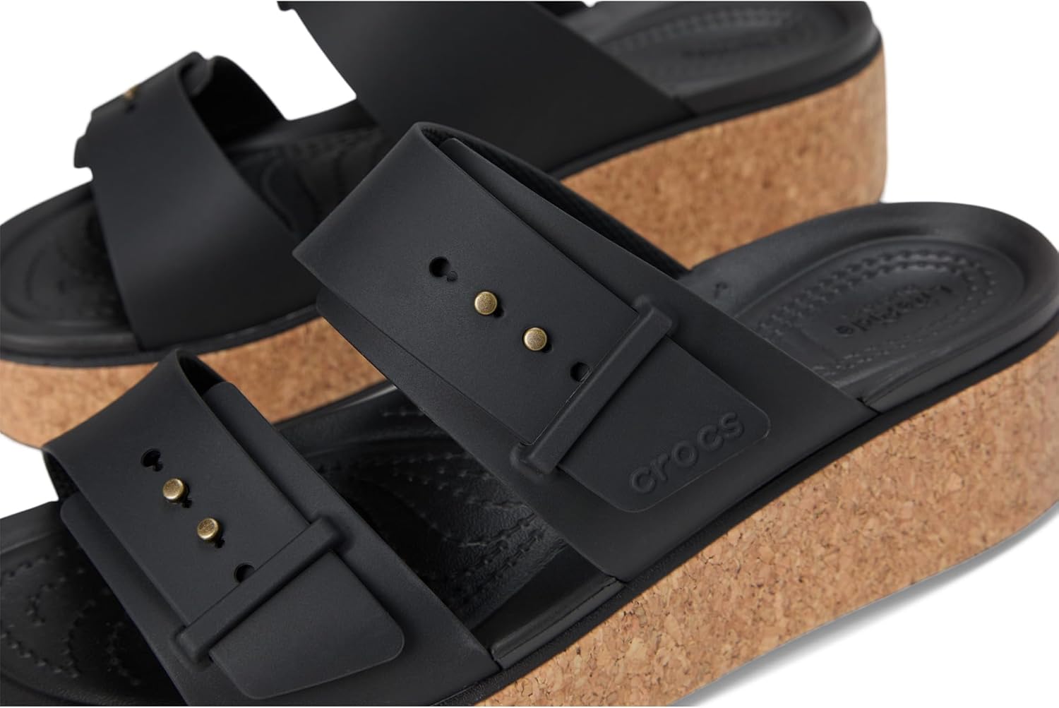 크록스 Brooklyn Cork Buckle 샌들