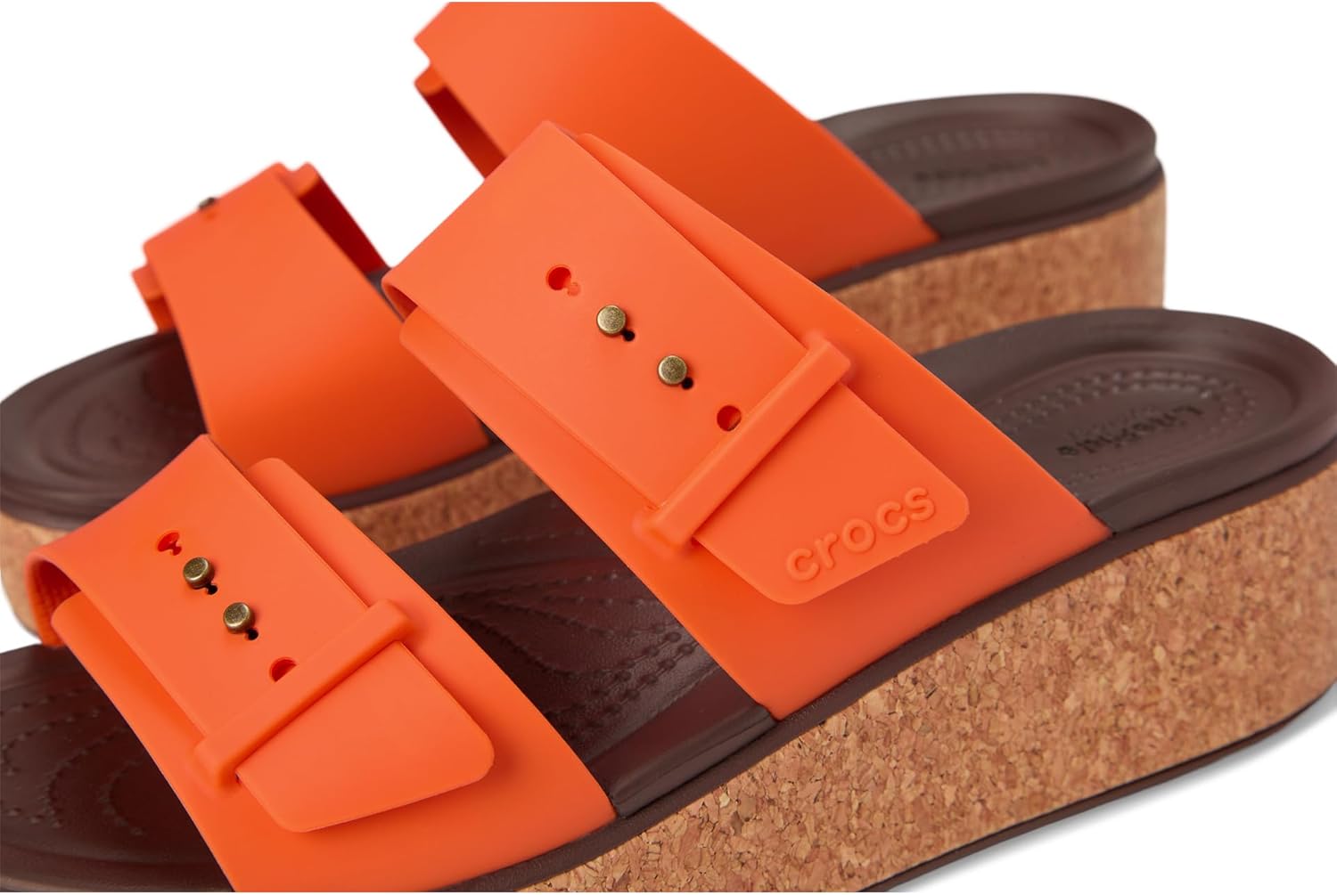 크록스 Brooklyn Cork Buckle 샌들
