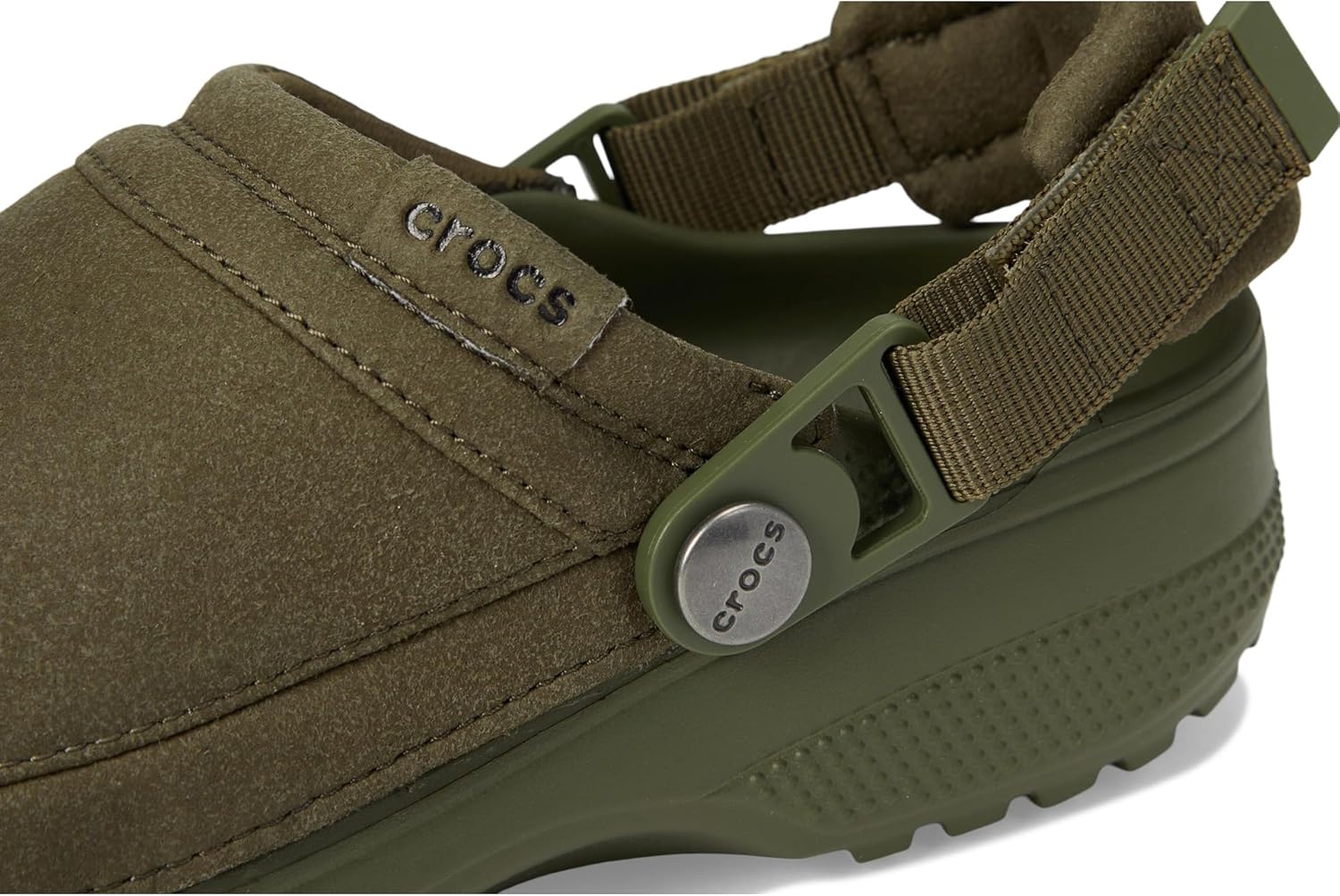 크록스 클래식 Crafted Vegan 스웨이드 Clogs