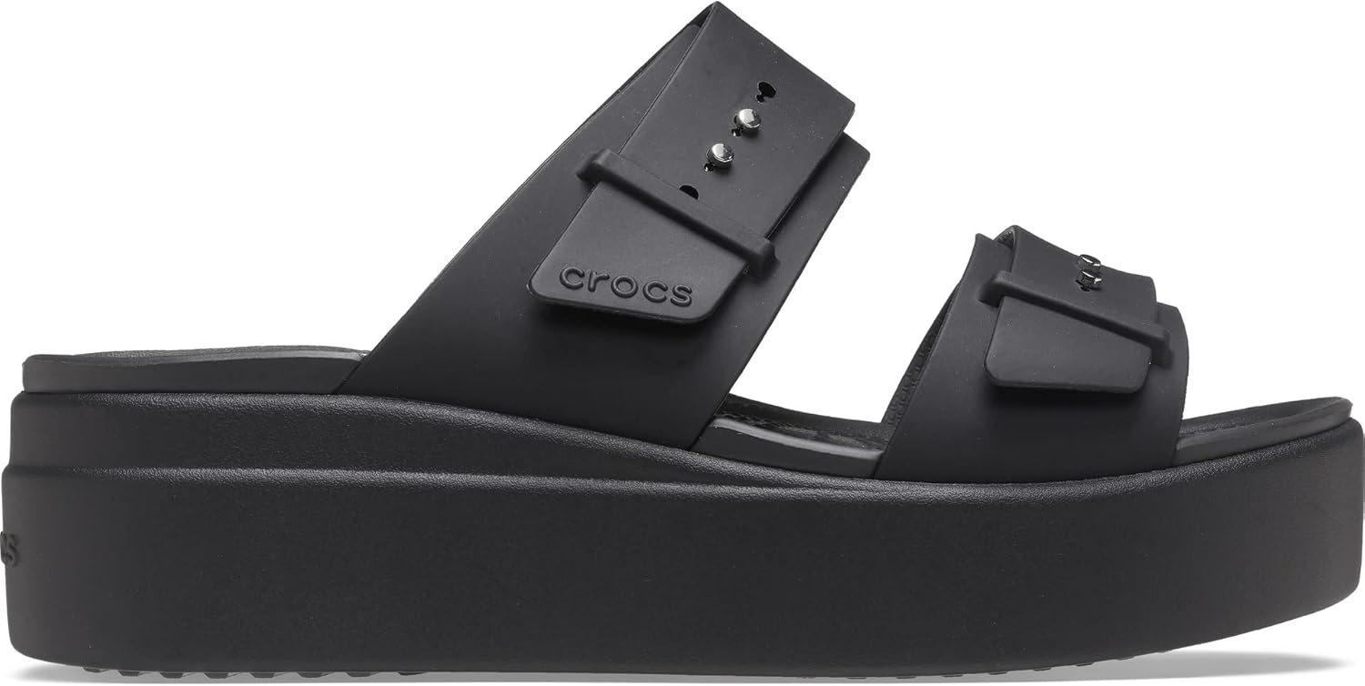 크록스 Brooklyn Buckle 로우 Wedge