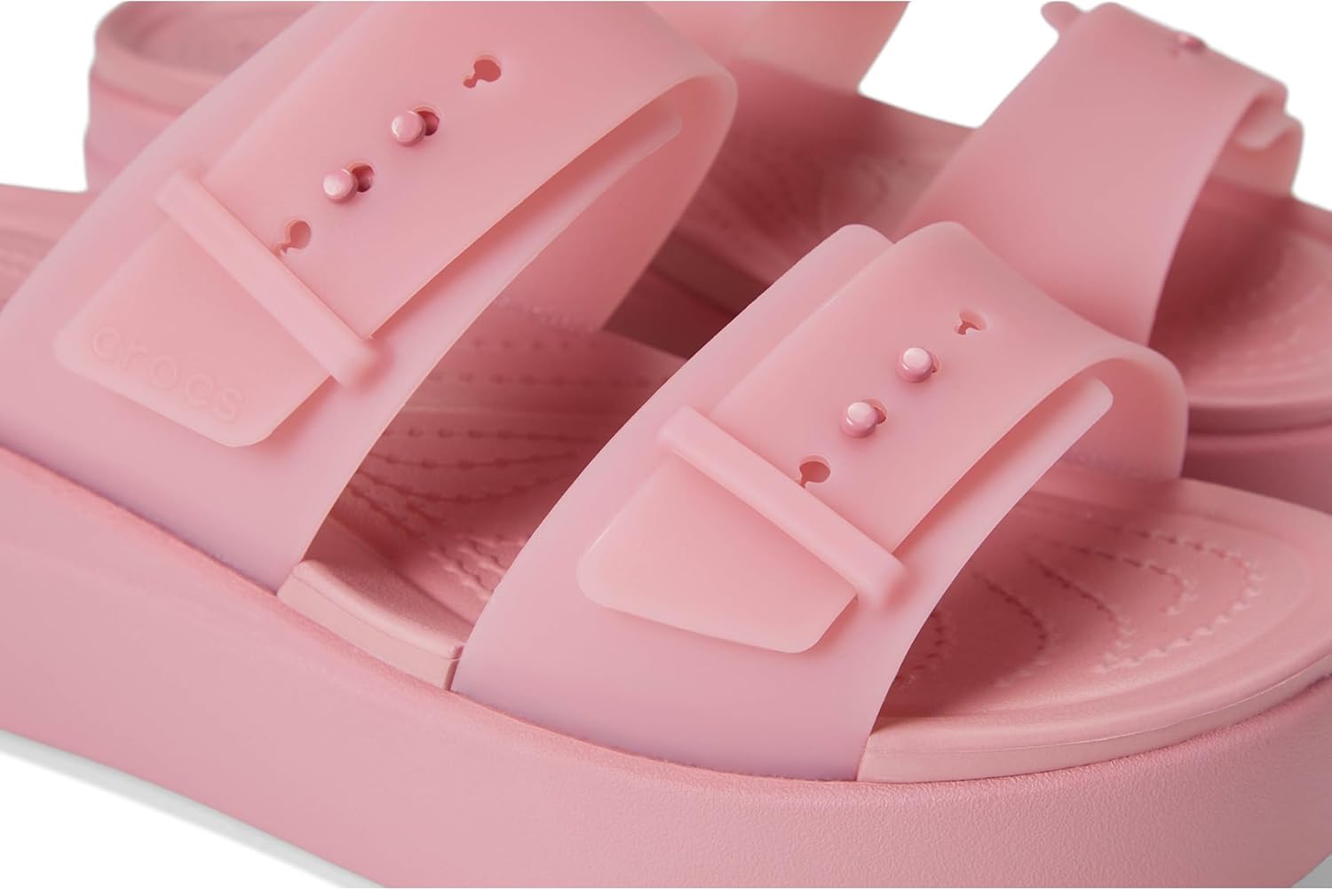 크록스 Brooklyn Buckle 로우 Wedge