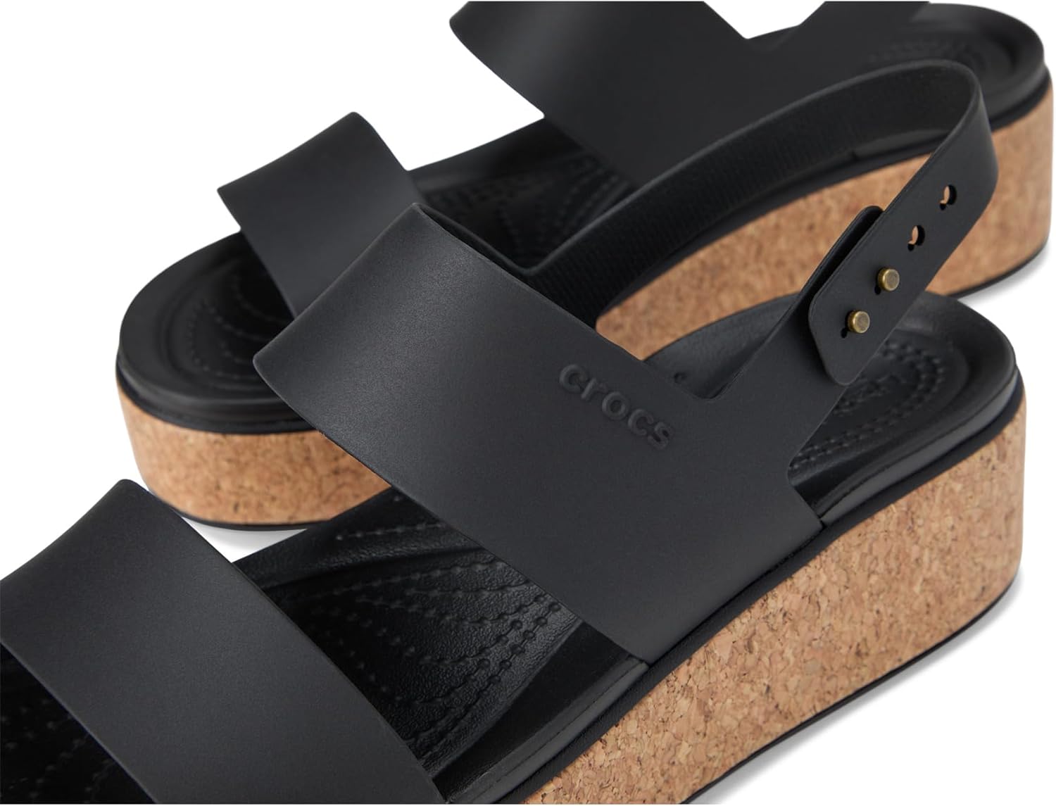 크록스 Brooklyn Cork 로우 Wedge
