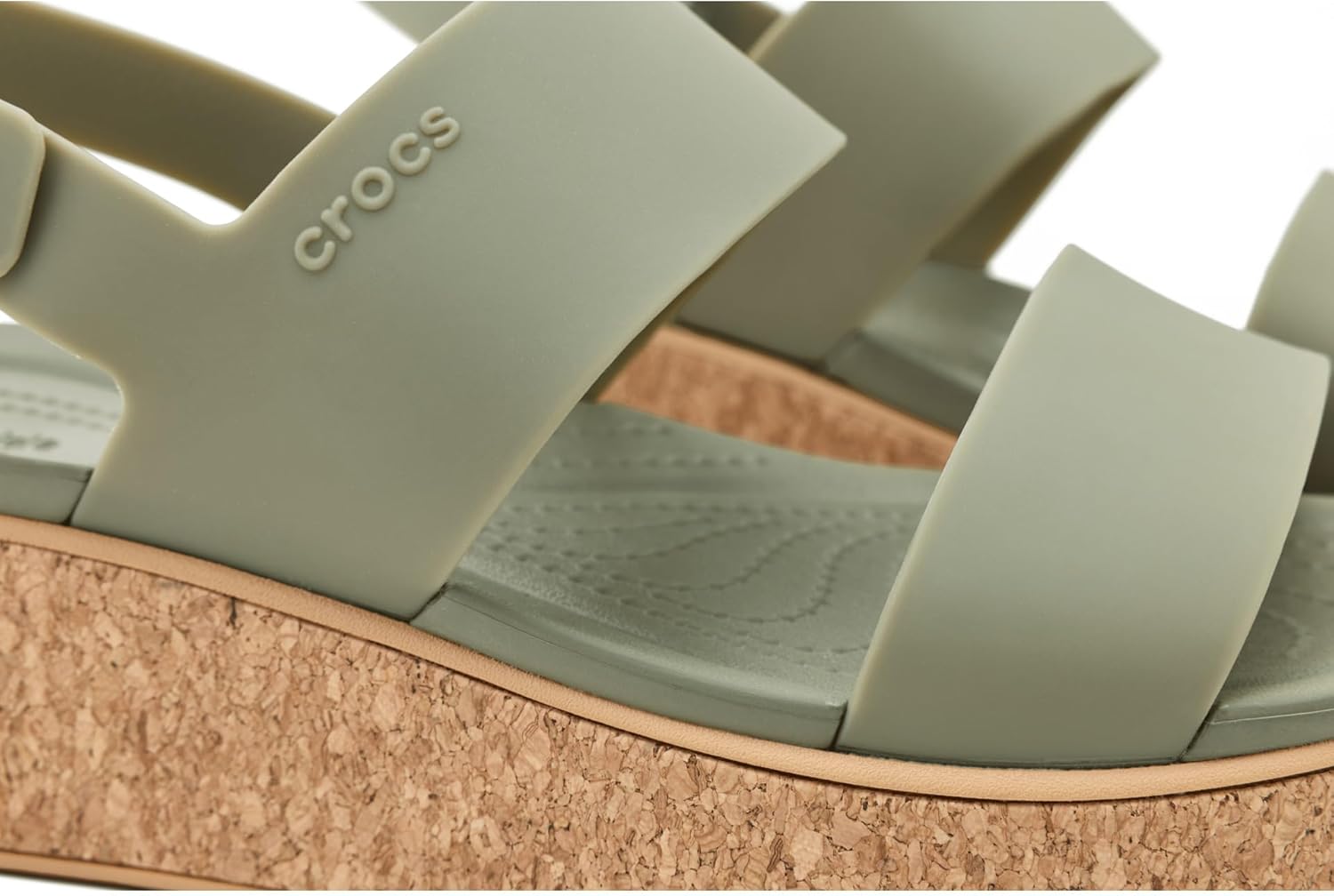 크록스 Brooklyn Cork 로우 Wedge