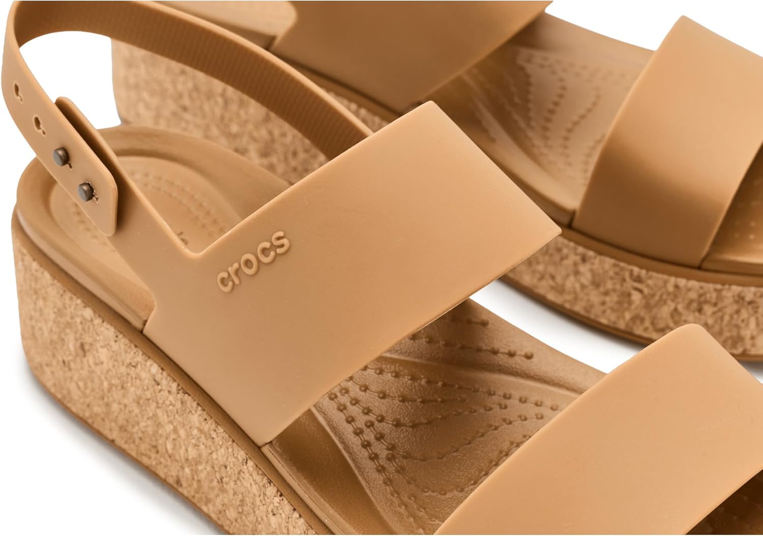 크록스 Brooklyn Cork 로우 Wedge