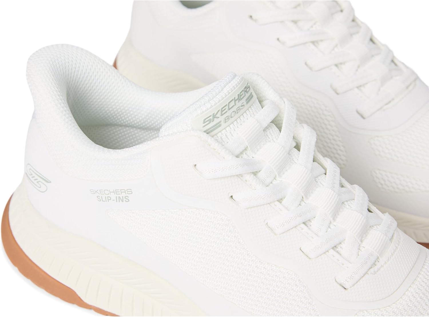 SKECHERS의 밥 Hands 프리 슬립 인스 Bobs Squad 4 Staple Look